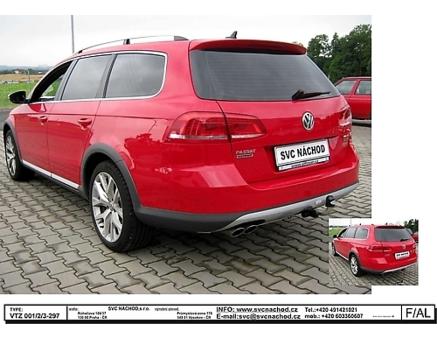 Tažné zařízení VOLKSWAGEN Passat 01/2012->12/2014, Alltrack