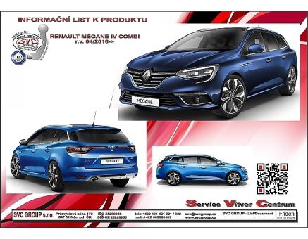 Tažné zařízení Renault Megane 06/2020->, GRANDTOUR