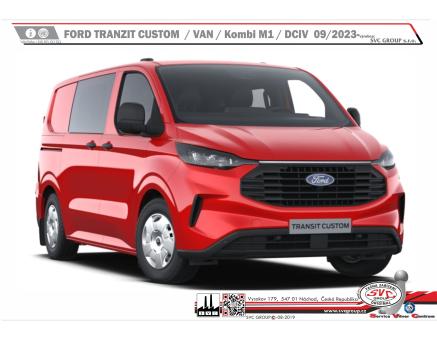 Tažné zařízení Ford Tourneo Custom 10/2023->