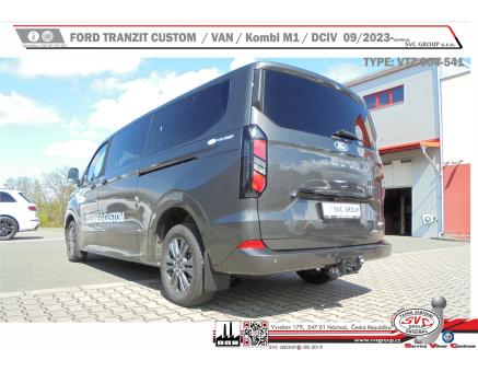 Tažné zařízení Ford Tourneo Custom 10/2023->