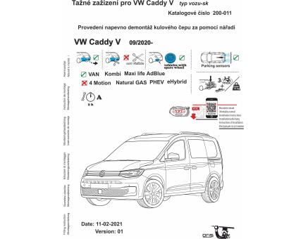 Tažné zařízení Ford Grand Tourneo Connect 02/2022->