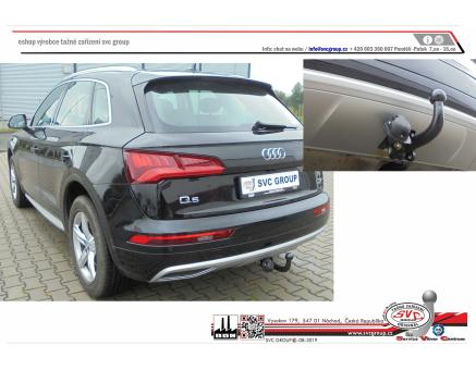 Tažné zařízení Audi Q5 01/2017->